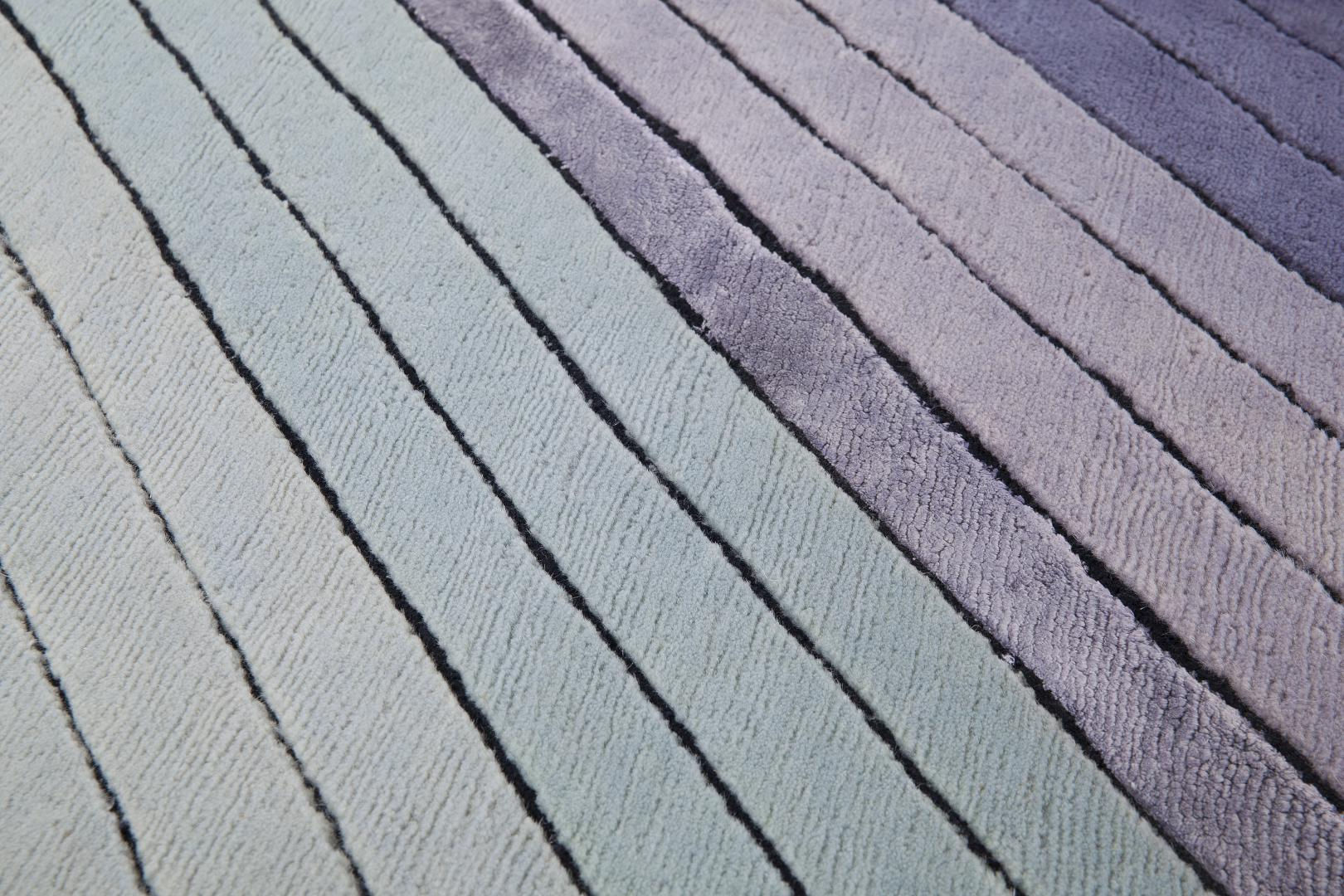 Geometric Wool / Viscose Rug