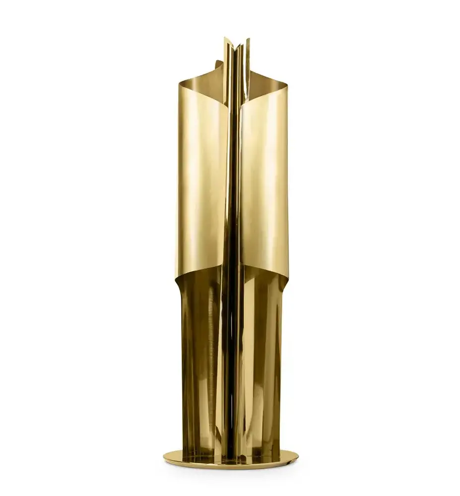 Aged Brass Table Lamp
