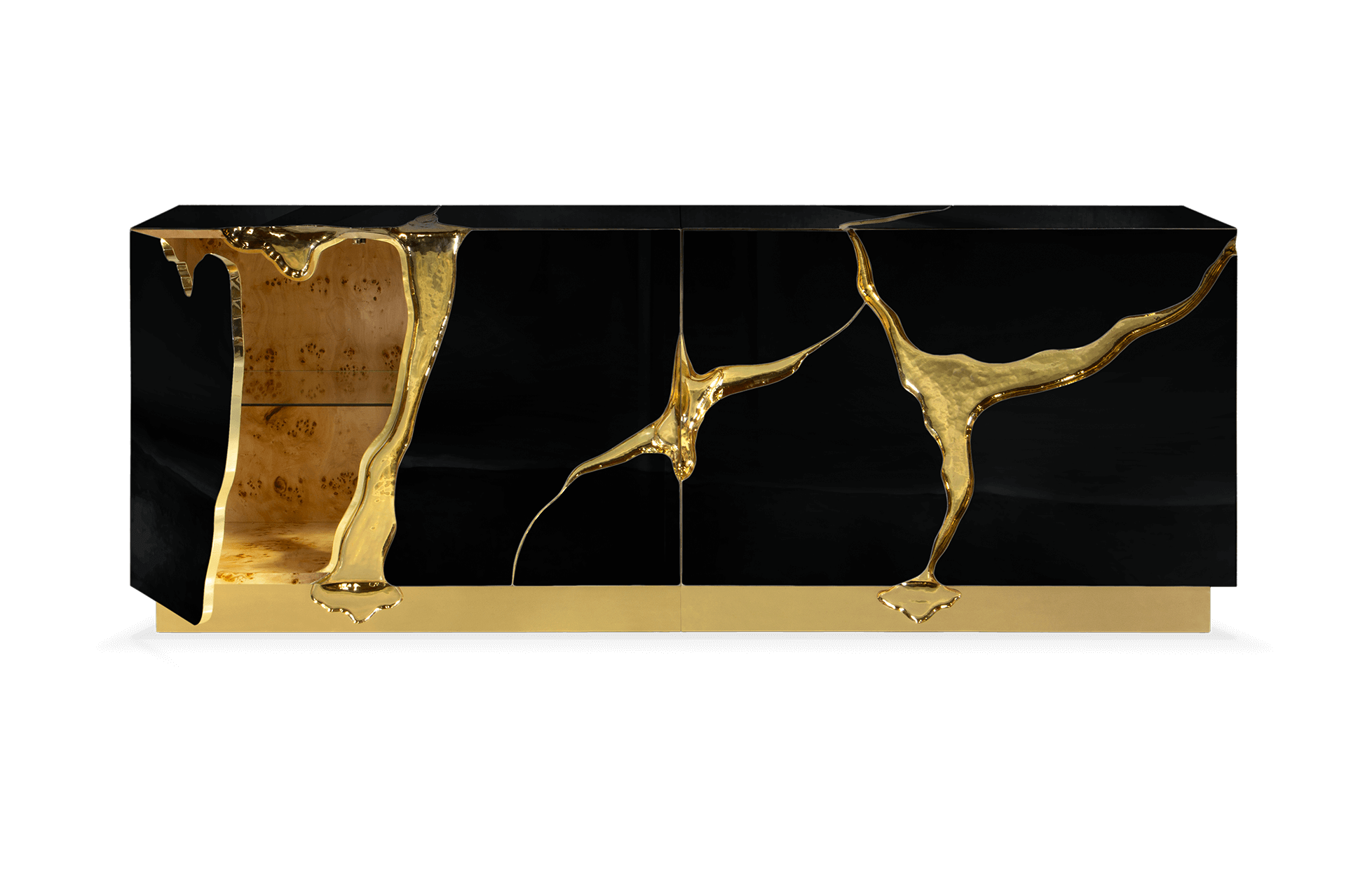 Black & Gold Elite Sideboard