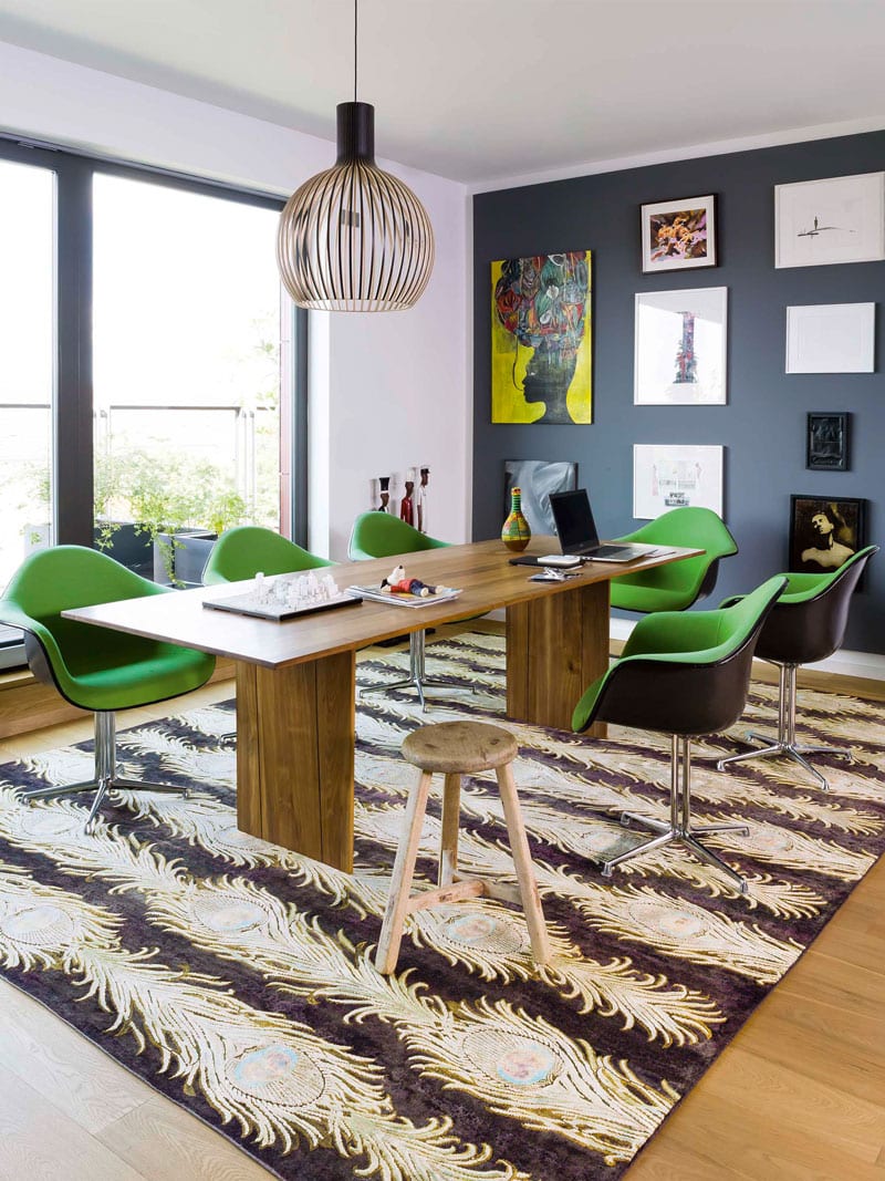 Feathers Lane Hand-Woven Rug