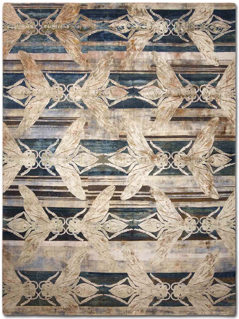 No Honey Hand-Woven Rug