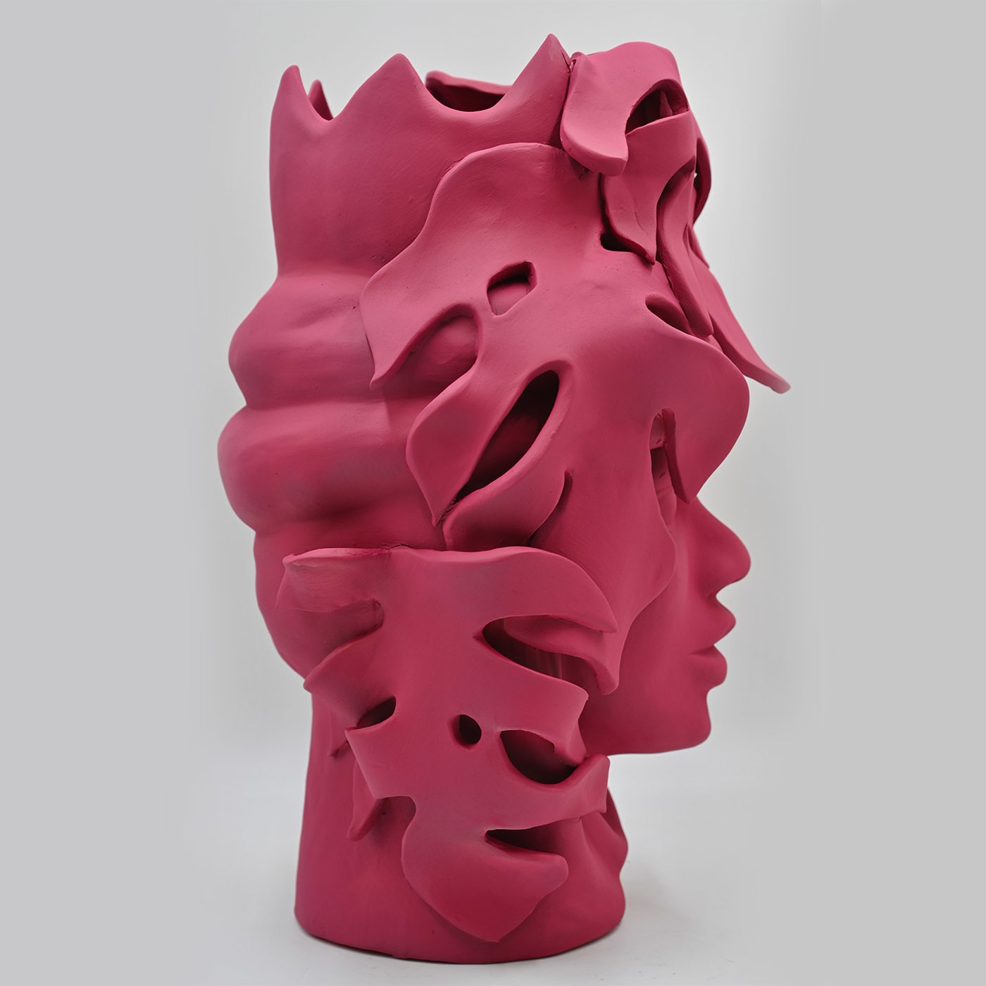 Moor's Head Pink Sculpture