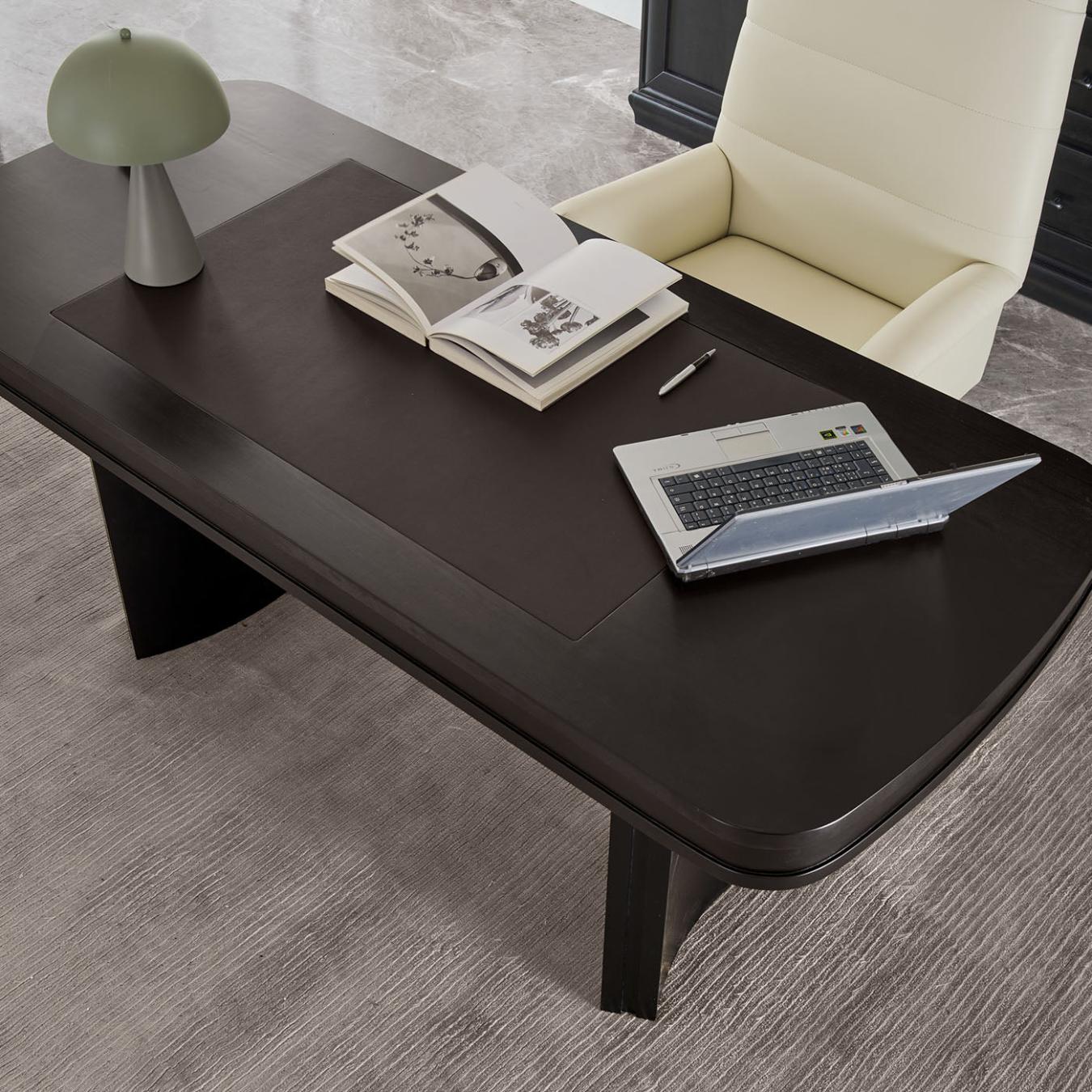 Cream Swivel Office Chair