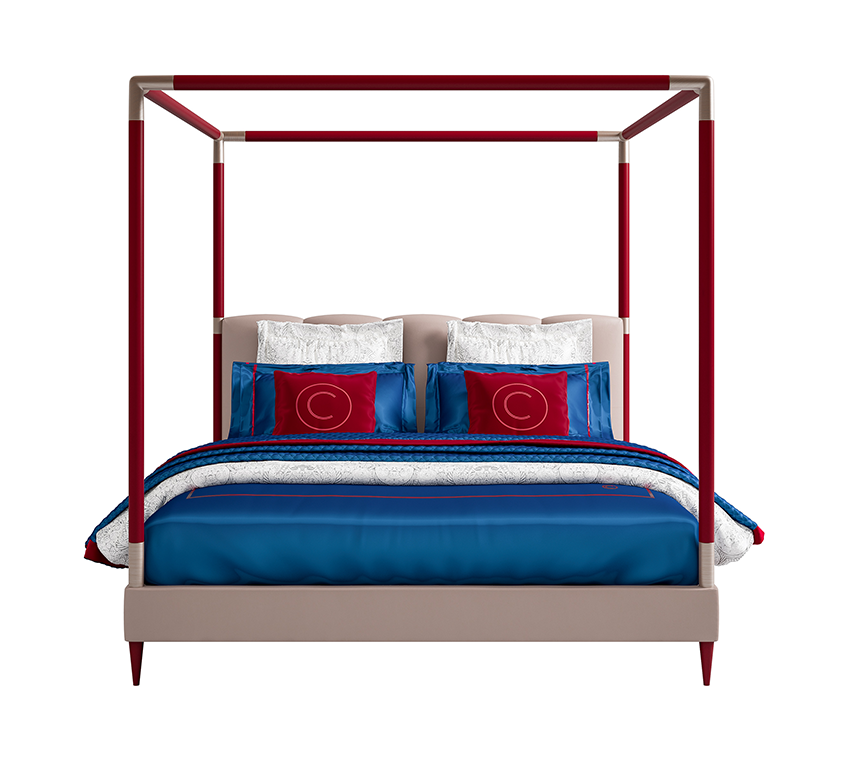 Italian Bed With Canopy