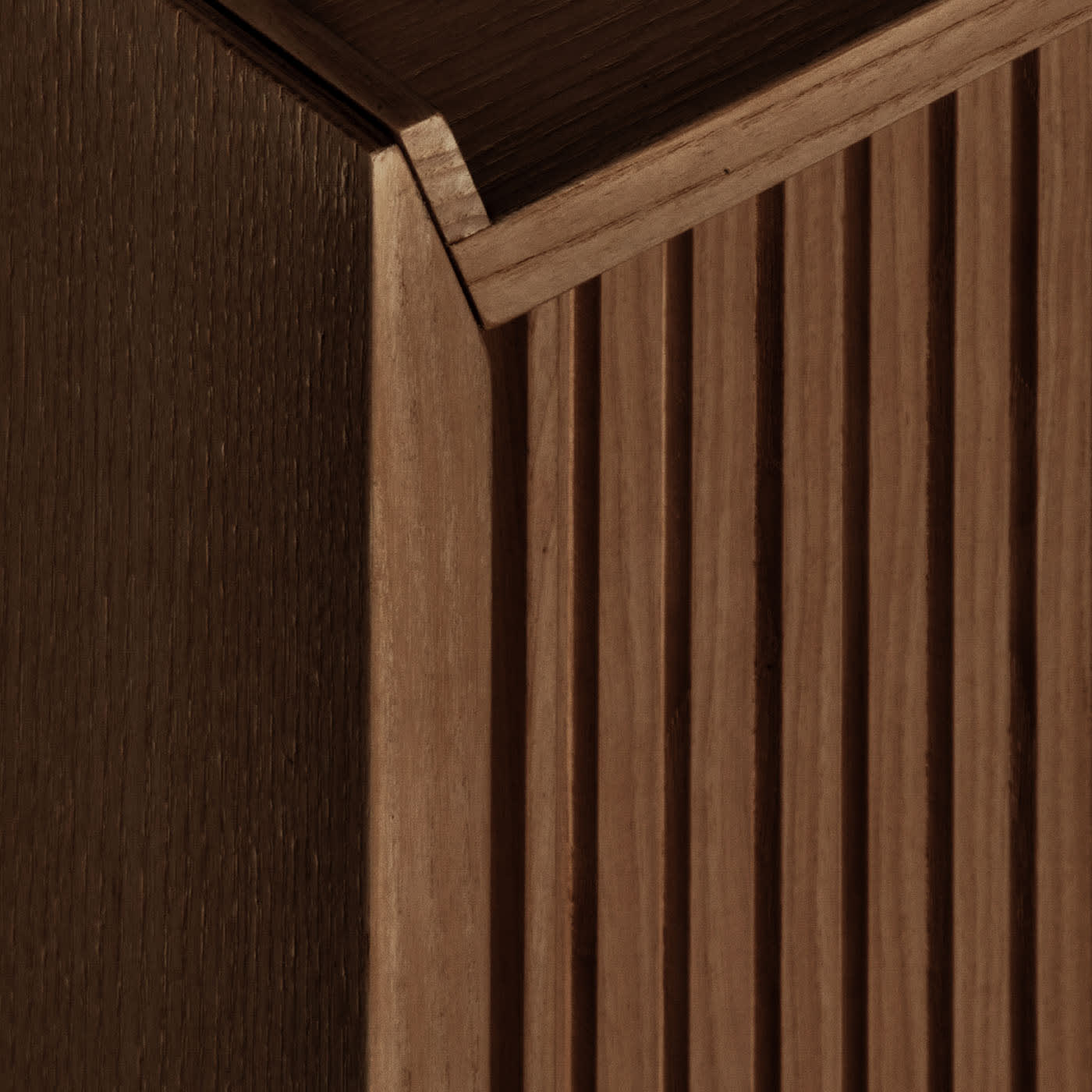 Sipario High Brown 2-Doors Sideboard