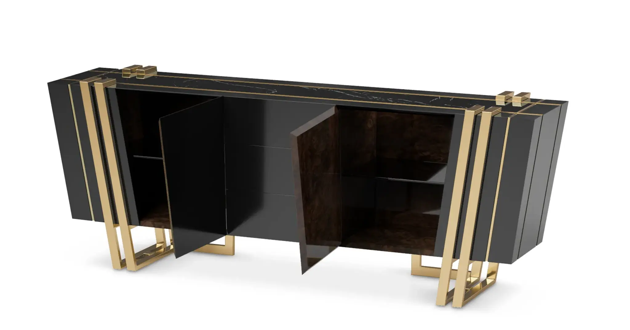 Ascend Black Sideboard