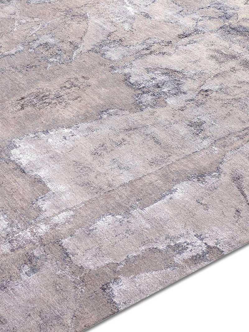 Grey Hand Knotted Rug