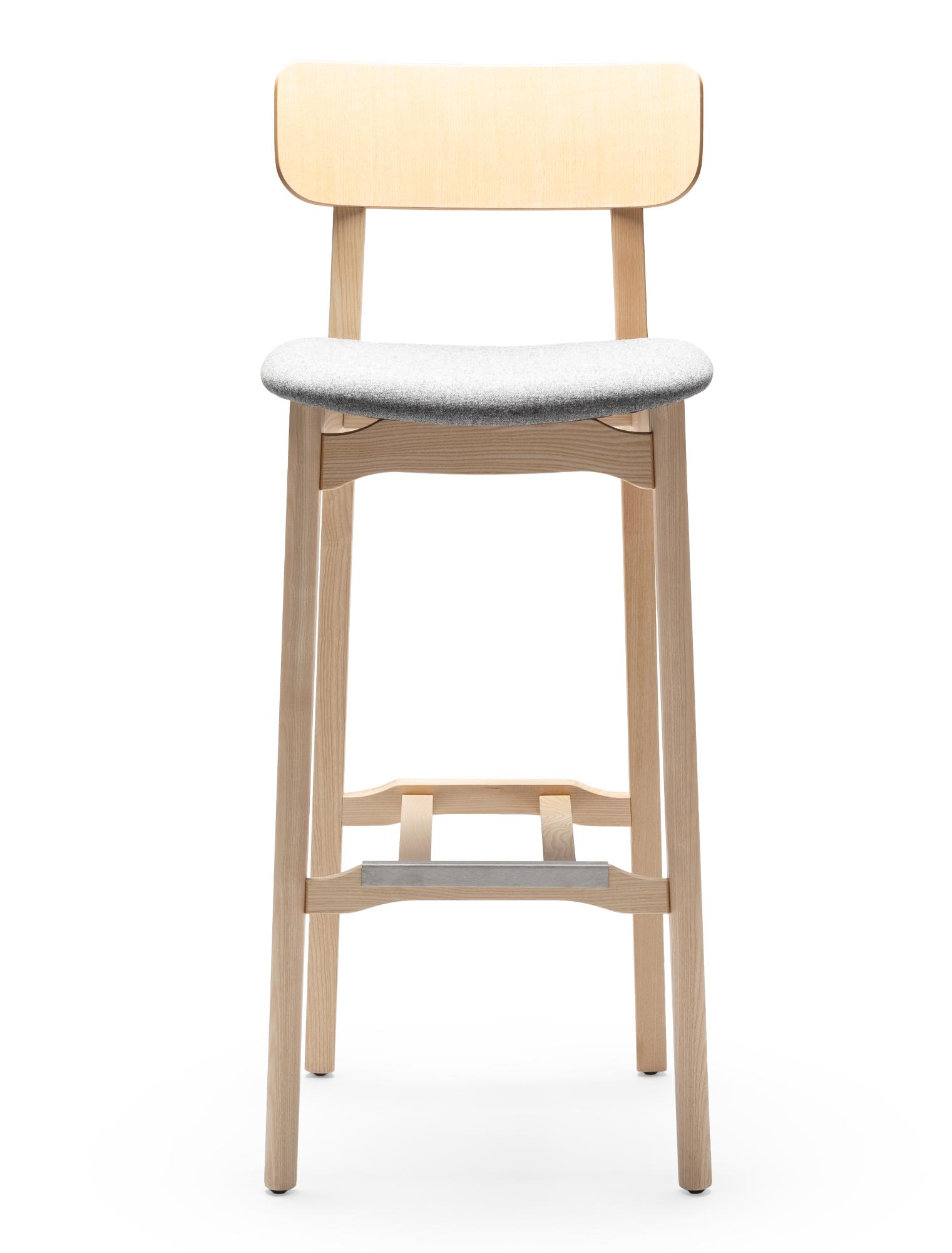 Cacao SG-80 Wooden Bar Stool