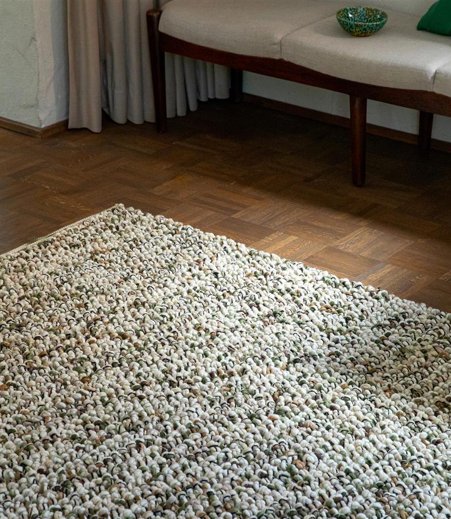 Marble Moss Green Rug ☞ Size: 5' 7" x 8' (170 x 240 cm)