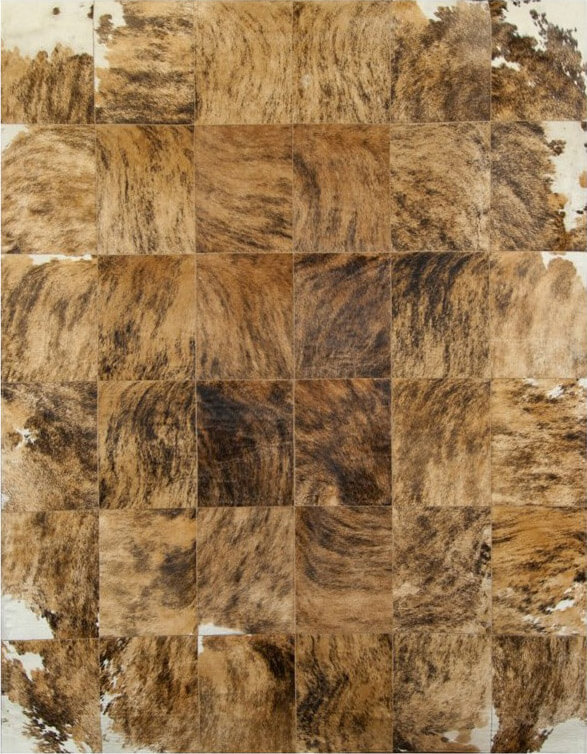 Gelos Brown Cowhide Rug