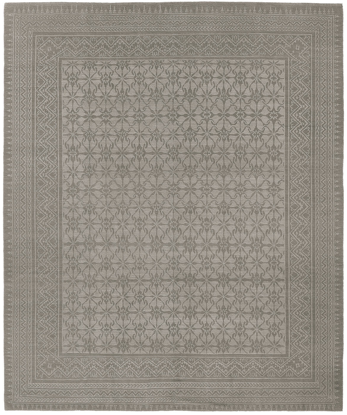 Hand-Woven Blueberry Grey 2 Rug