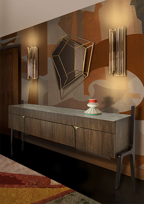 Lustre Small Wall Mirror - 4