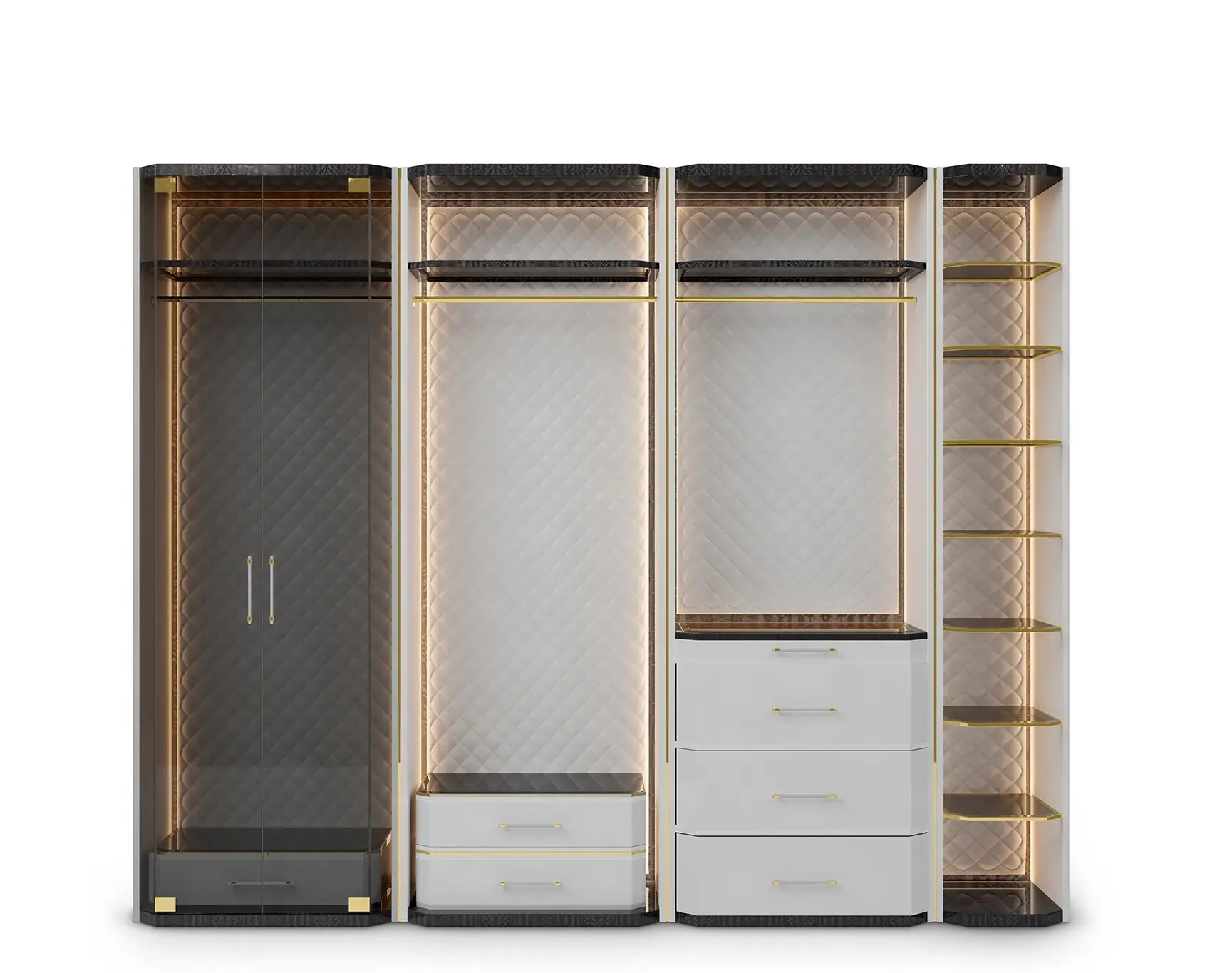 Cadence Grey Closet