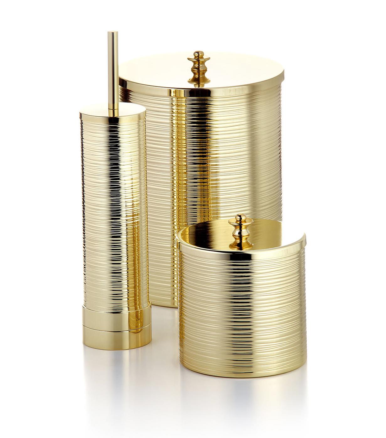 Milady 24K Gold Brass Jewelry Box