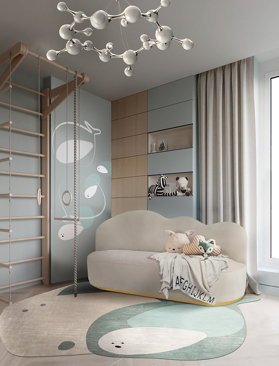 Molecular Round Ceiling Suspension Lamp - 3