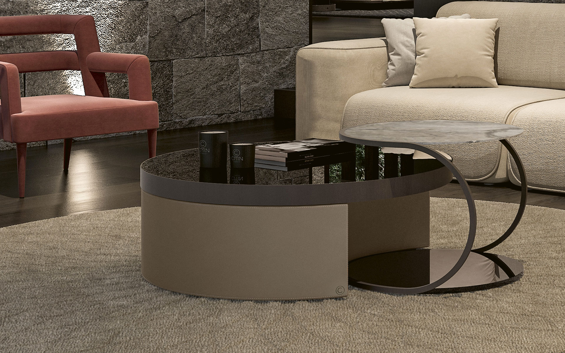 Starlight Round Coffee Table