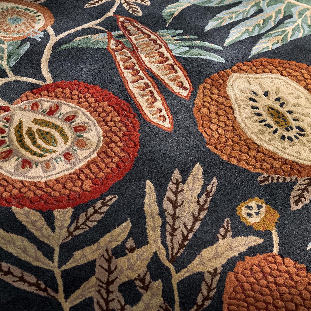 Turmeric / Indigo Rug