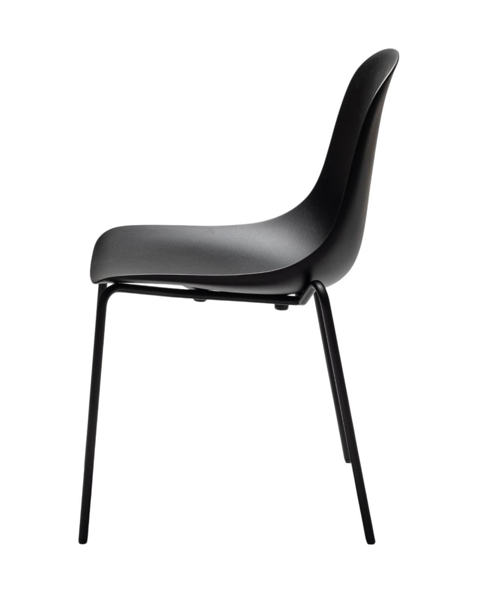 Gotham S Black Chair (2-Piece Set)