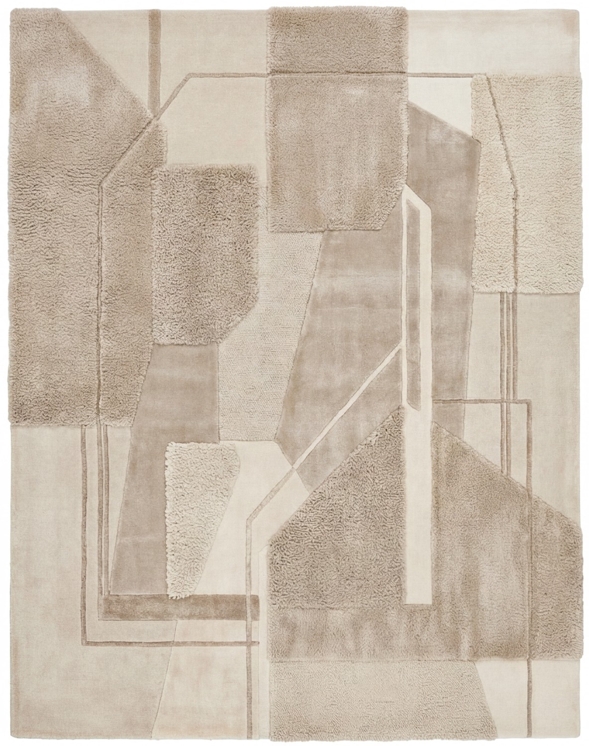 Architectural Trace Artisan Rug