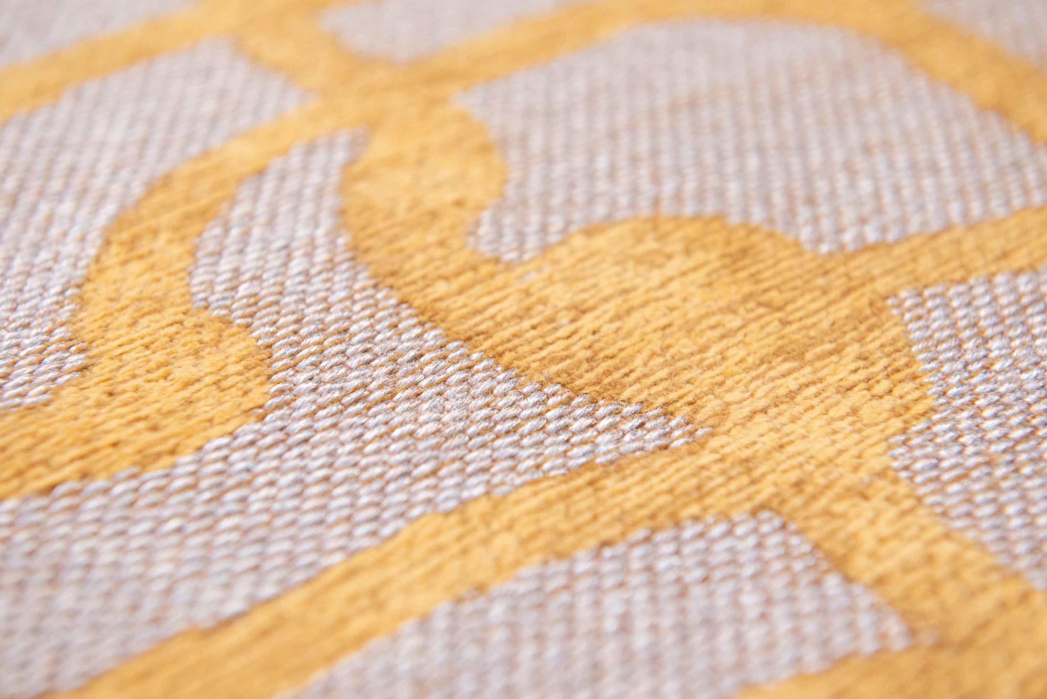 Gold Flatwoven Rug