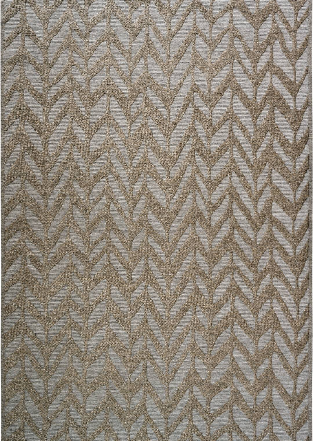 Aurora Brown Outdoor Rug ☞ Size: 6' 7" x 9' 6" (200 x 290 cm)