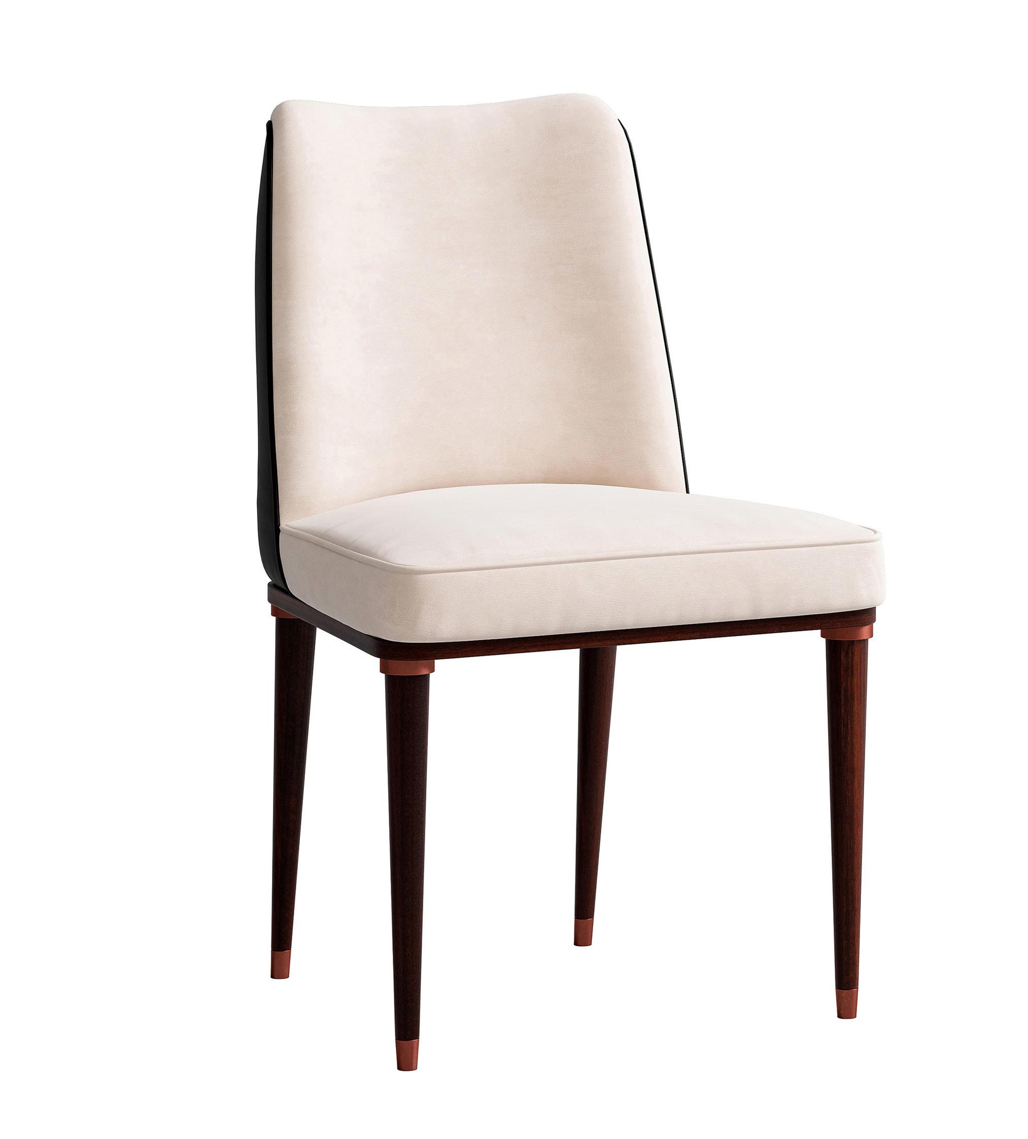 Dining Chair Without Armrests