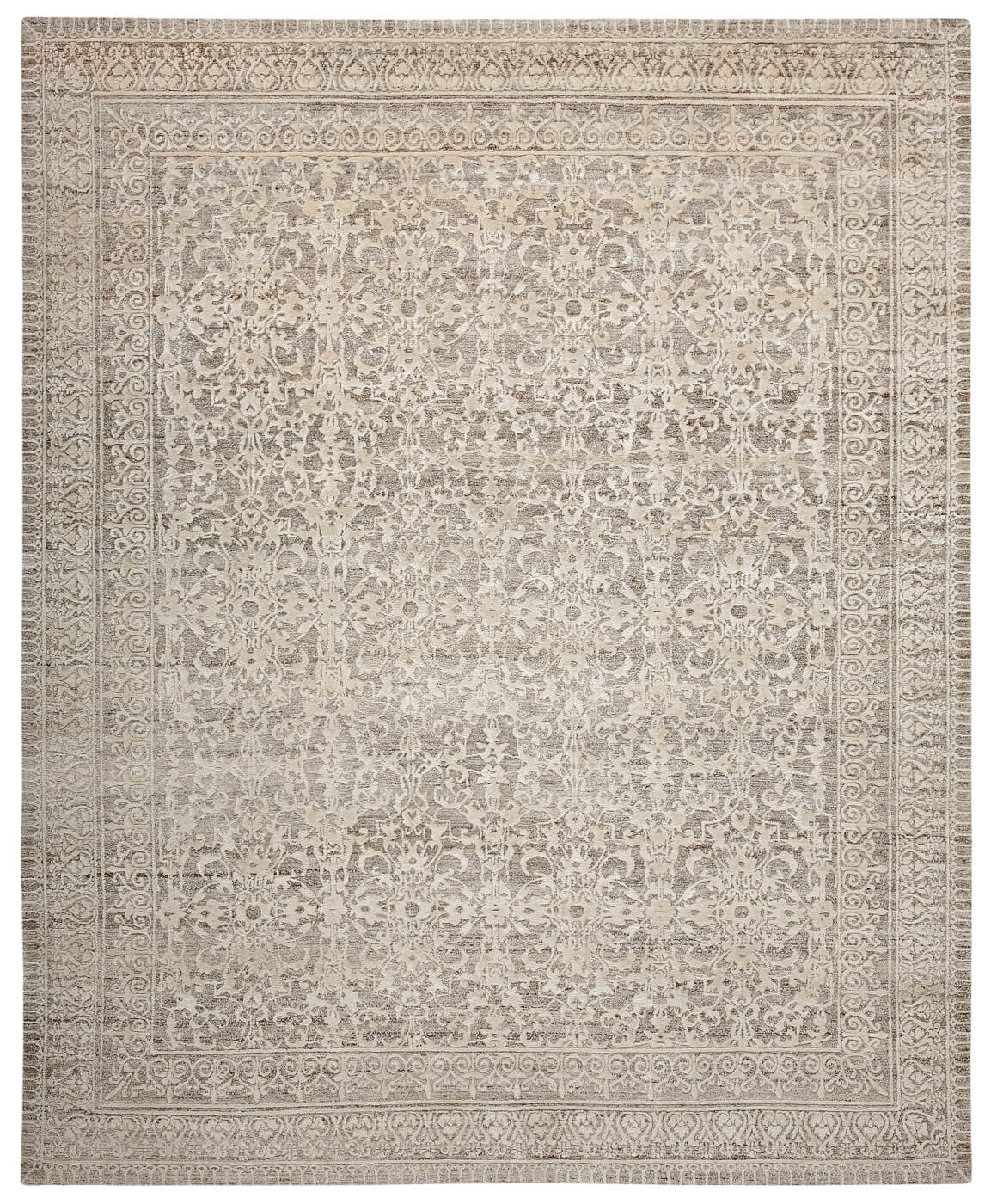 Hand-Woven Ferrara Beige Rug