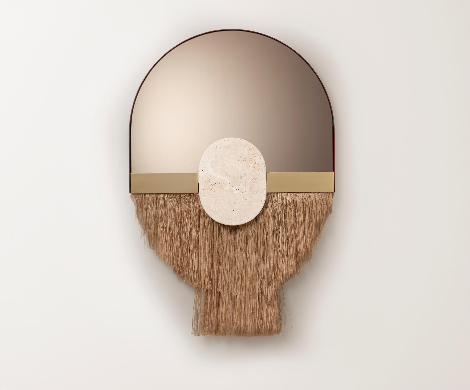 Souk Ecru Latte Decorative Wall Mirror