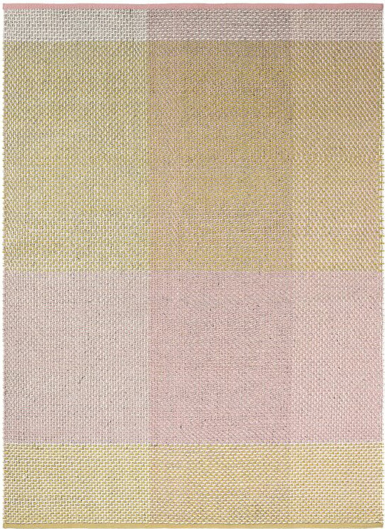 Check Neutral Handwoven Rug