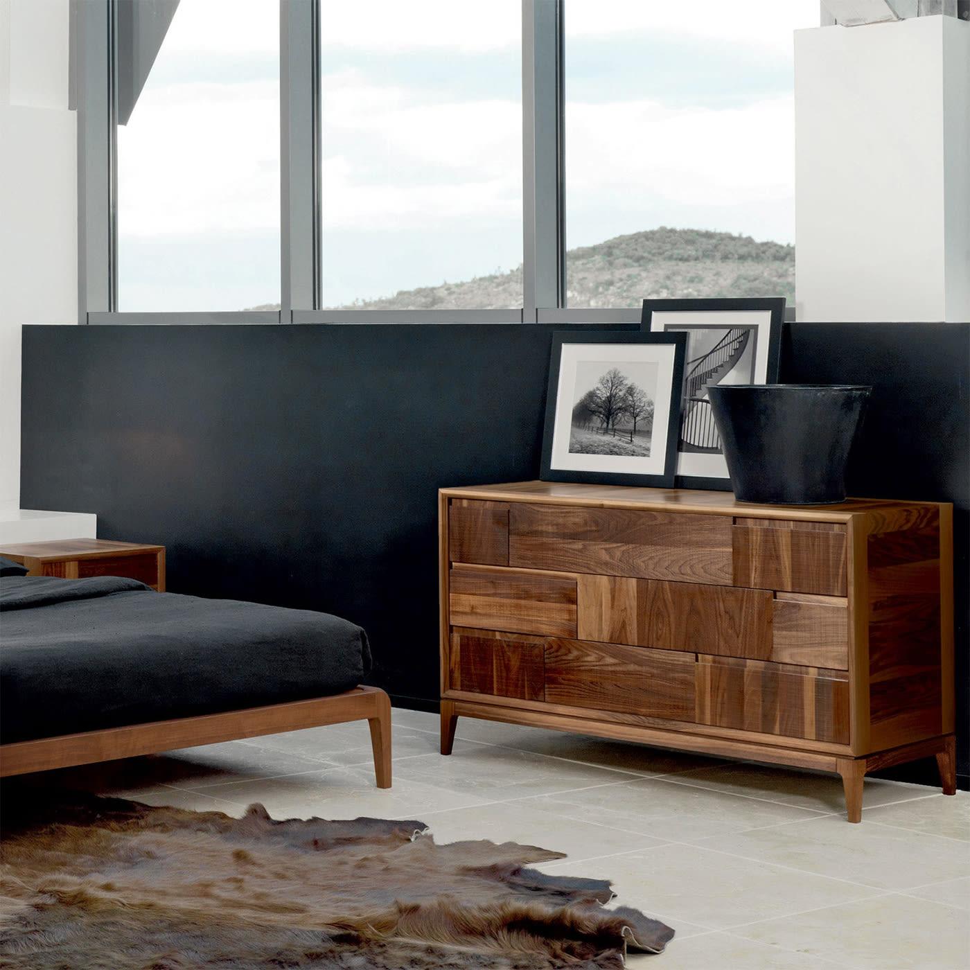 Trama e ordito Brown Dresser