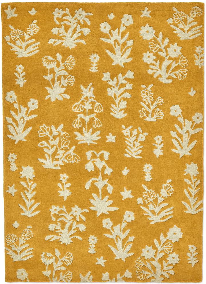 Woodland Glade Gold Rug