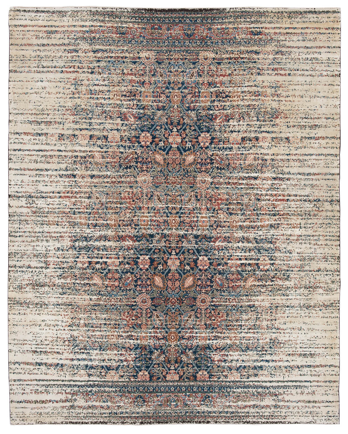 Tabriz Hand-knotted Multi Rug