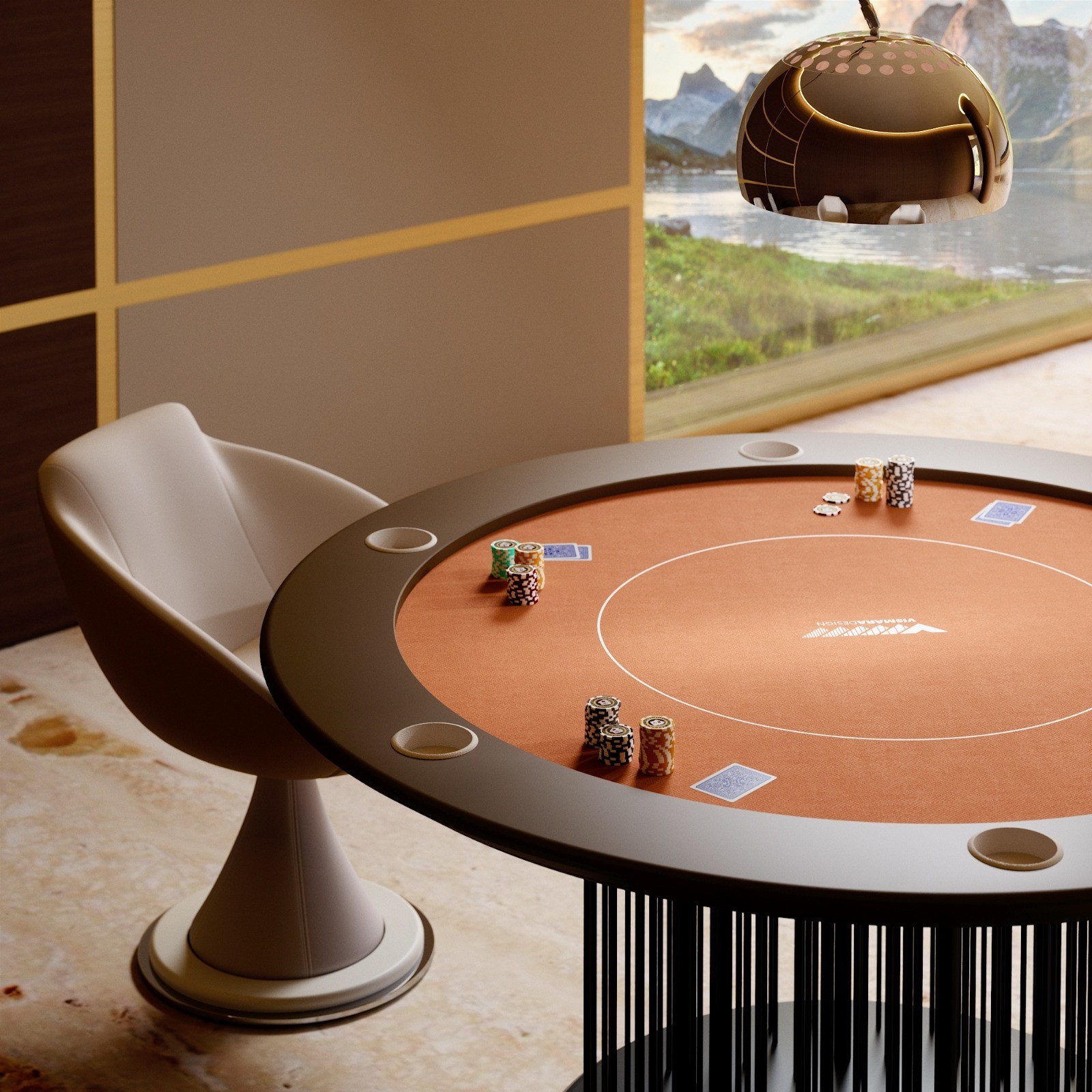 Shanghai Poker Table