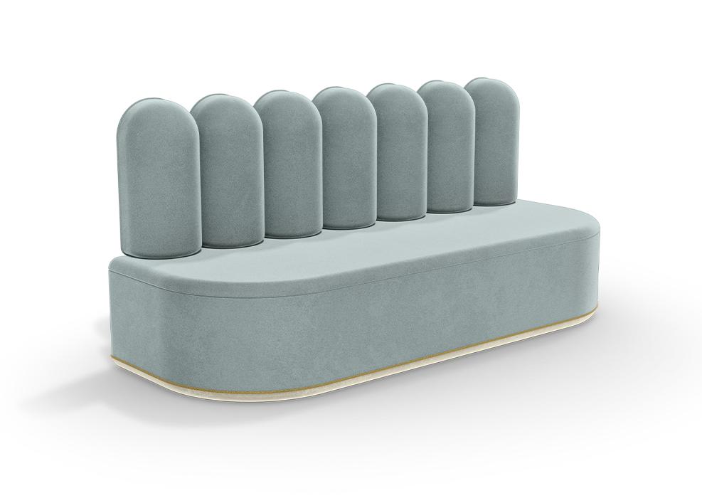 Fluffy Cloud II Snuggle Sofa