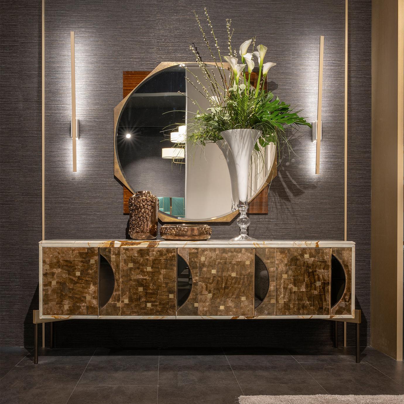 East Ovest Marble Top Sideboard