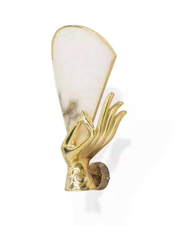 Muse Alabaster Sconce