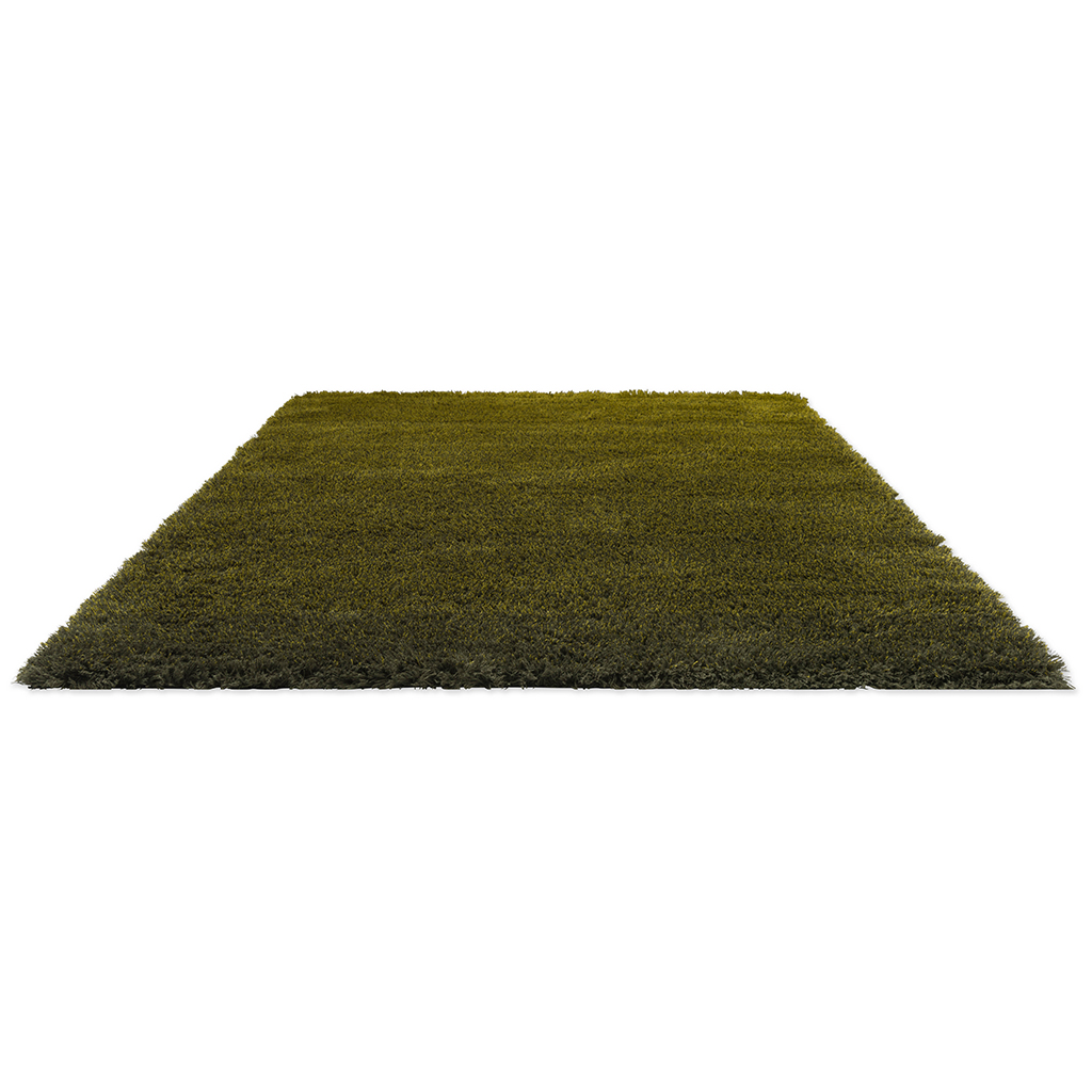 Shade High Plie Dark Green Wool Rug