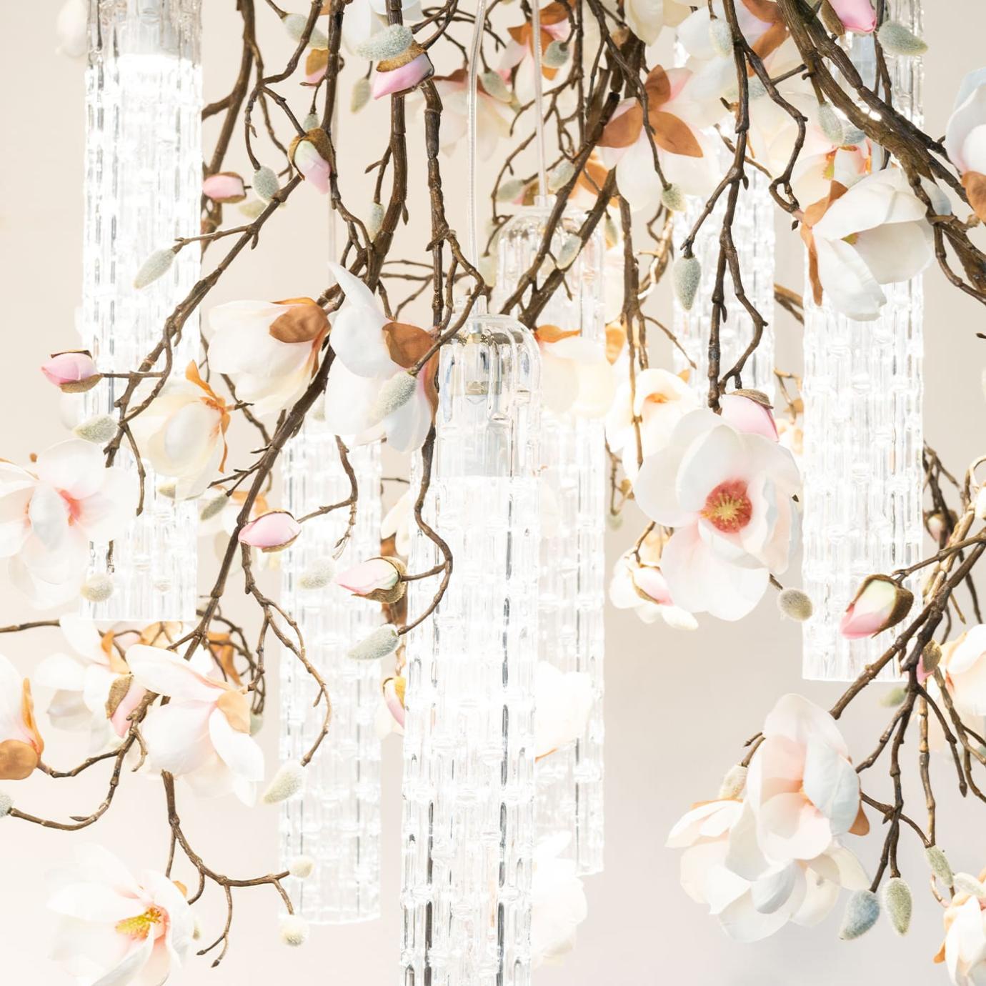Magnolia White Chandelier