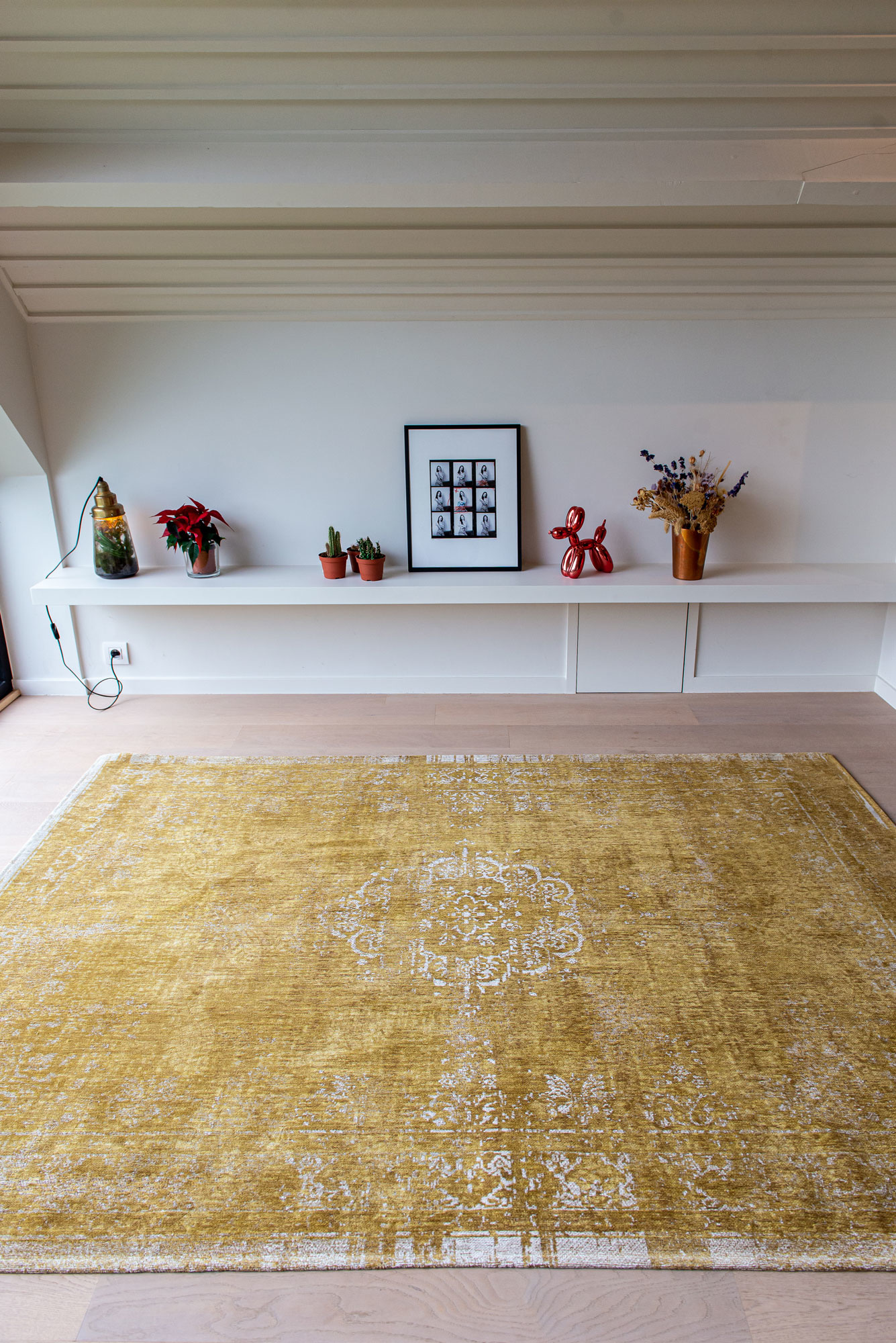 Medallion Yellow Rug