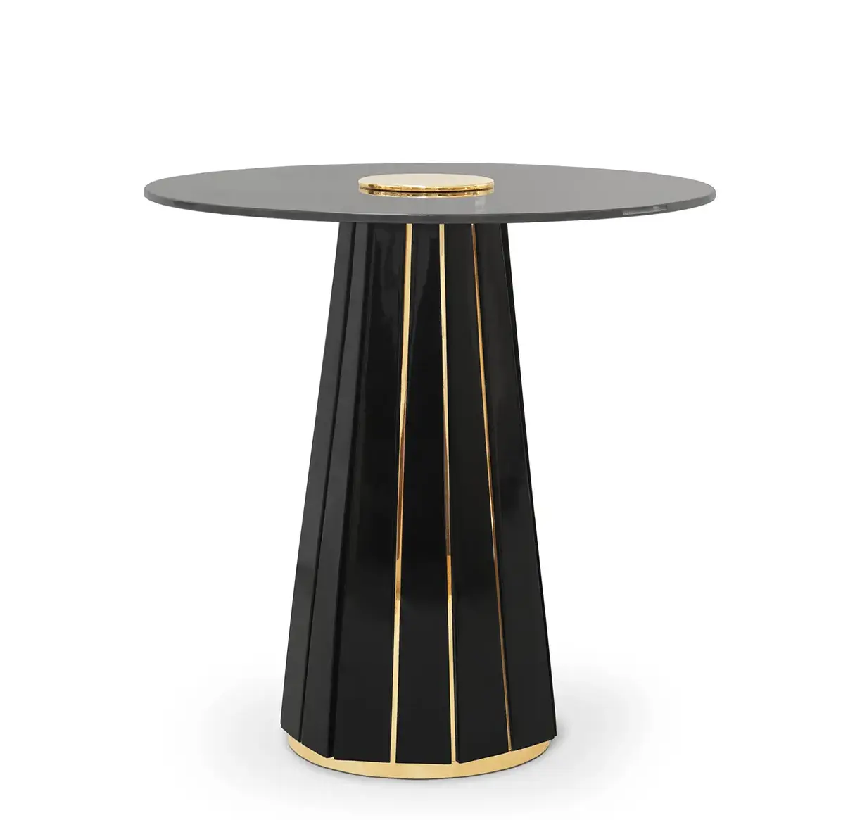 Radiance II Black Side Table