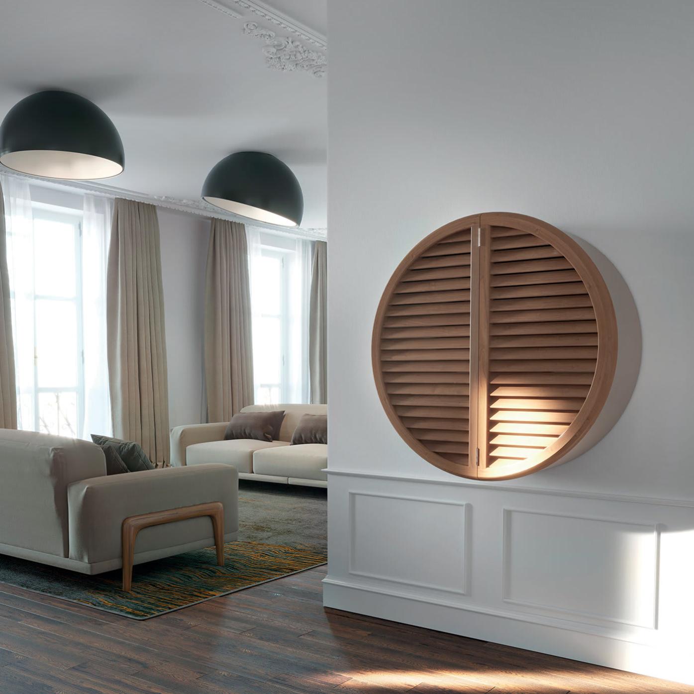 Tao Round Bar Cabinet