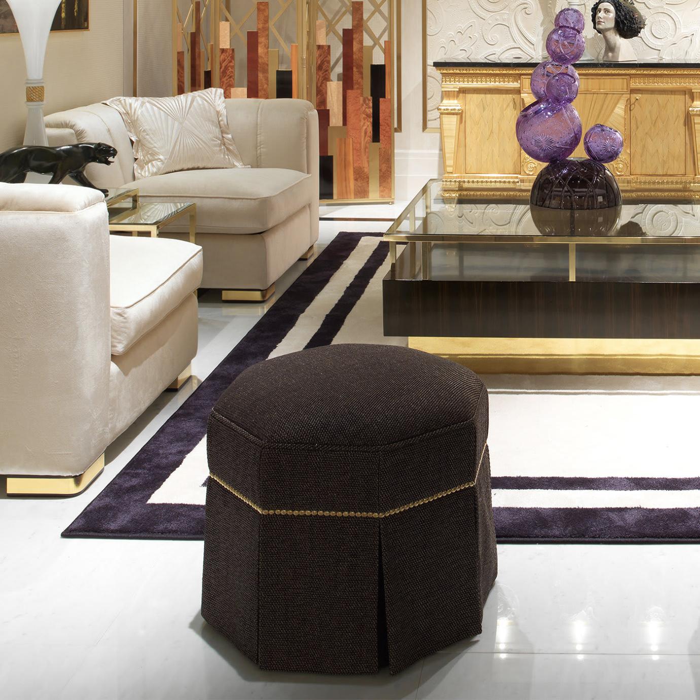 Picasso Dark Pouf