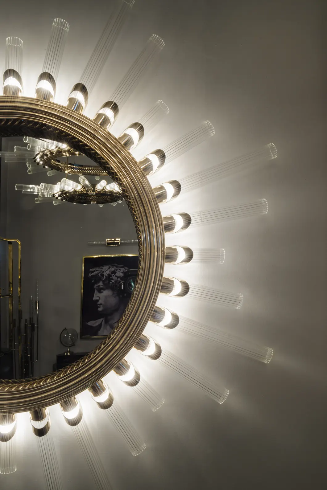 Regal Wall Light Mirror