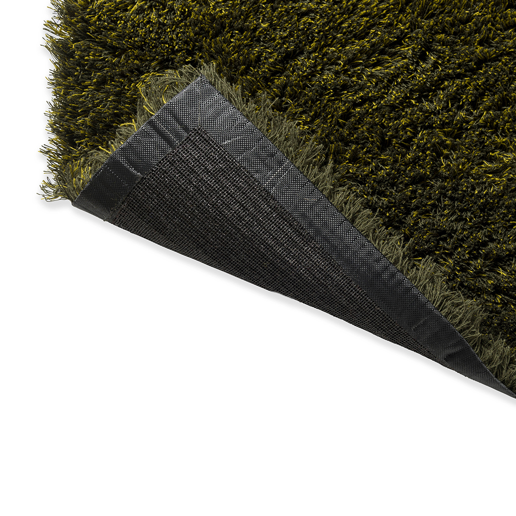 Shade High Plie Dark Green Wool Rug