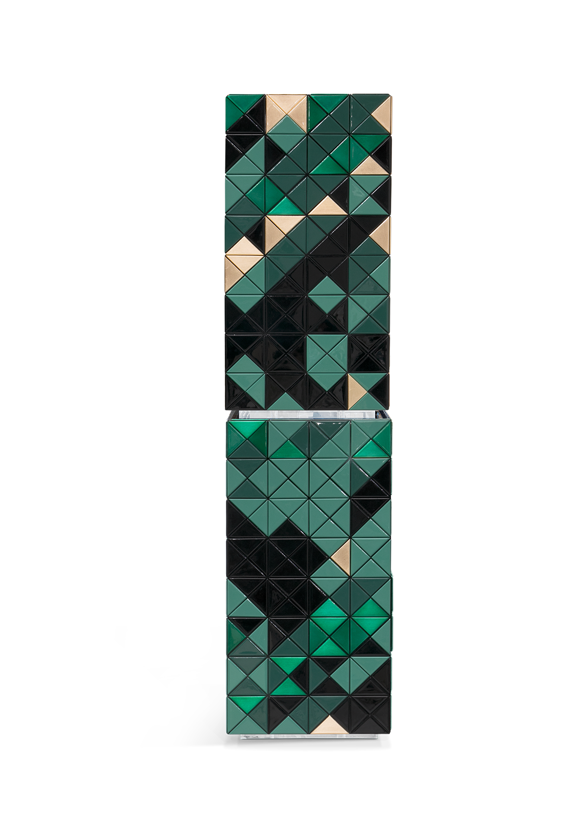 Mosaic II Green Cabinet