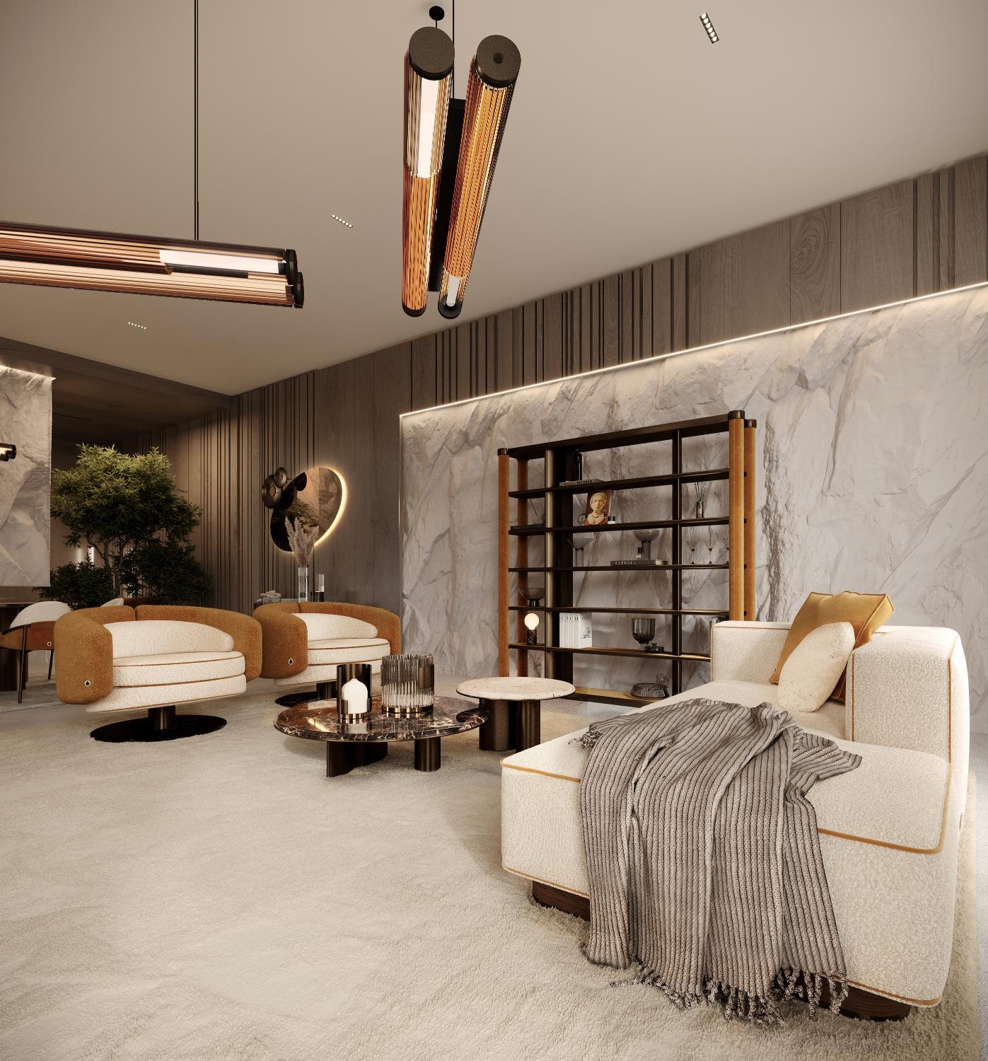 Bon Ton Double Pendant Lamp