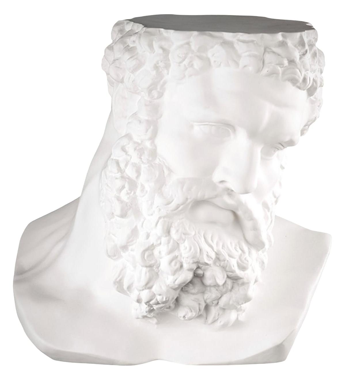 Ercole White Bust Sculpture