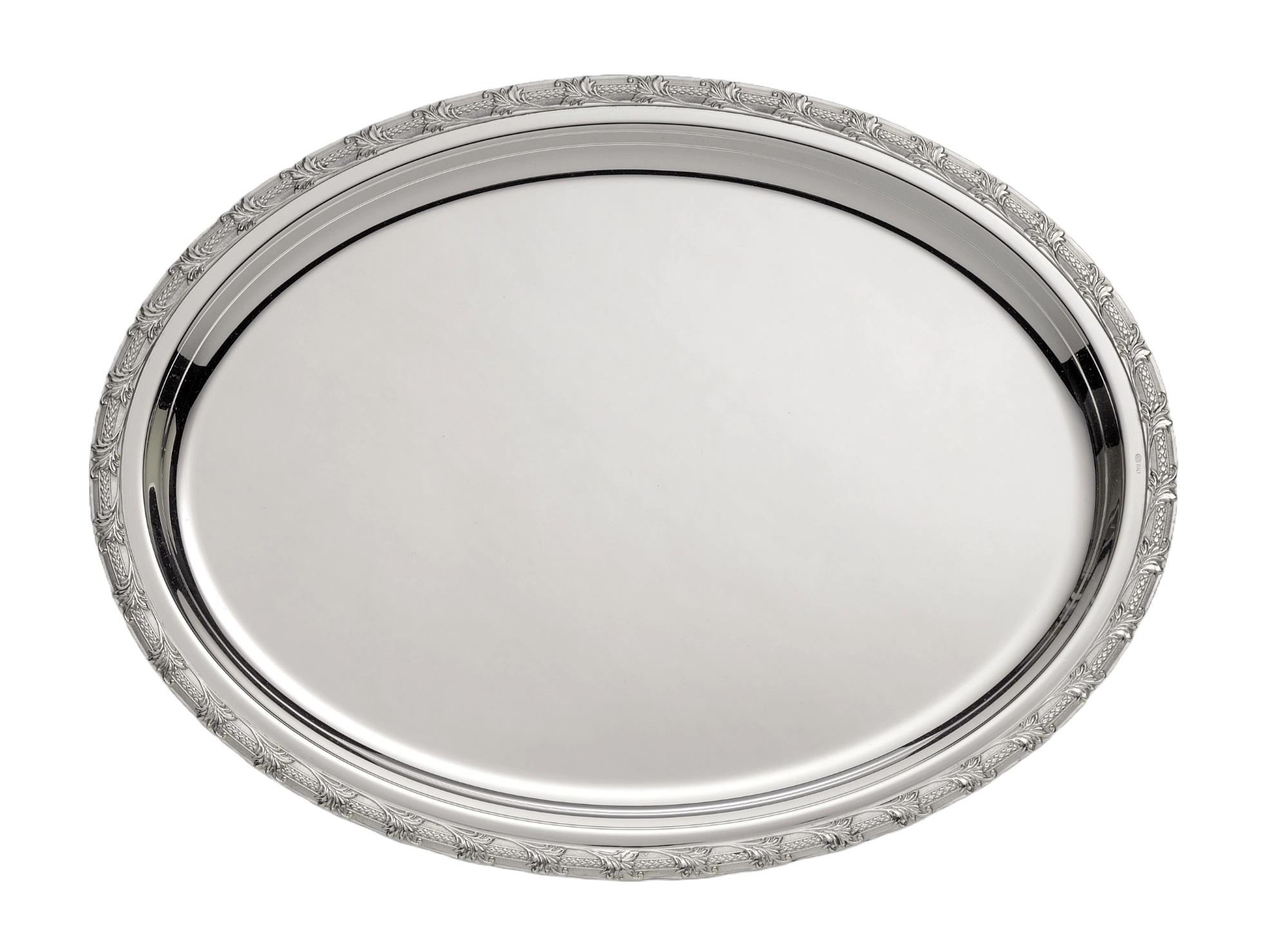 Royal Silver Oval Tray