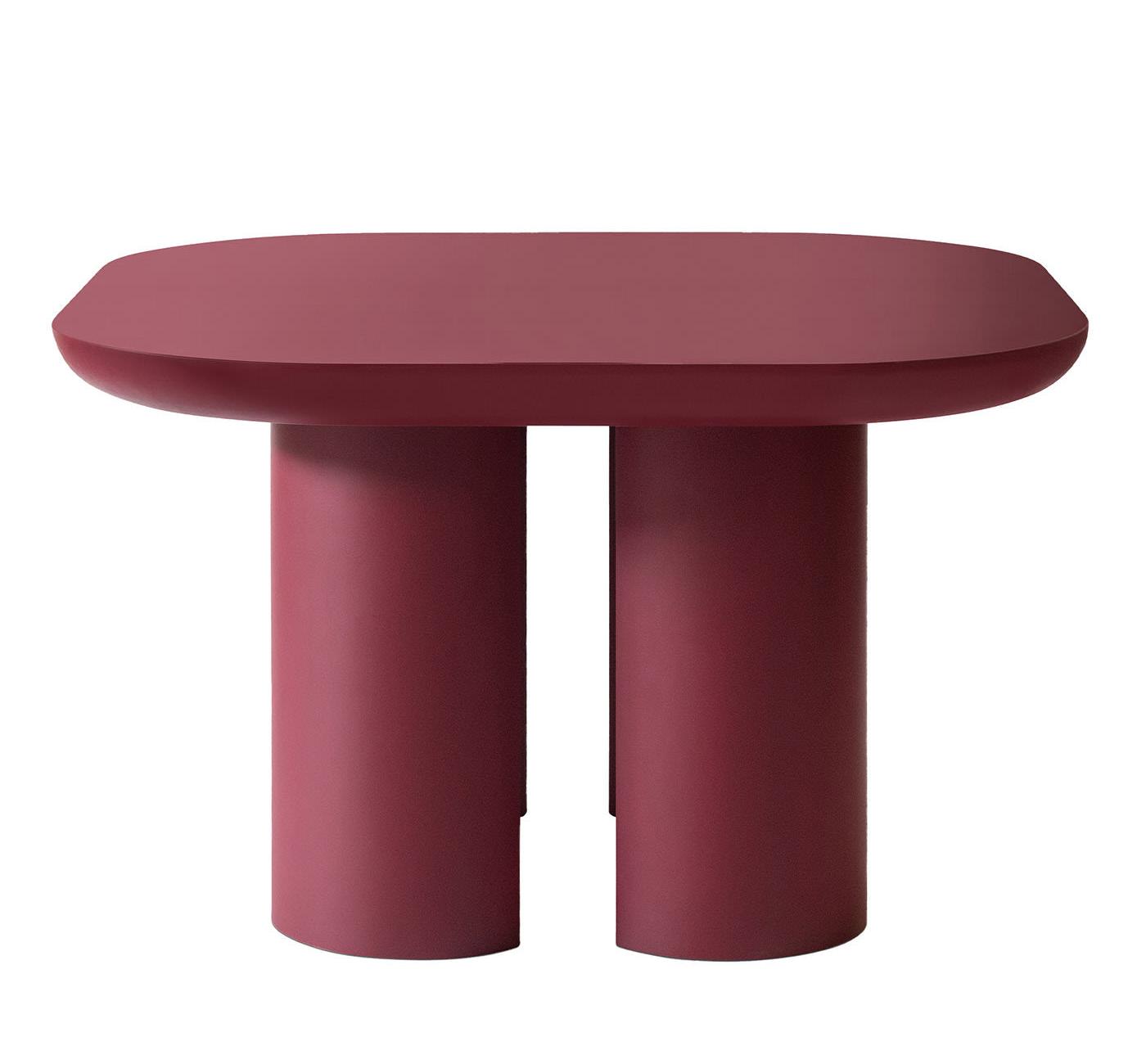 Red Dining Table