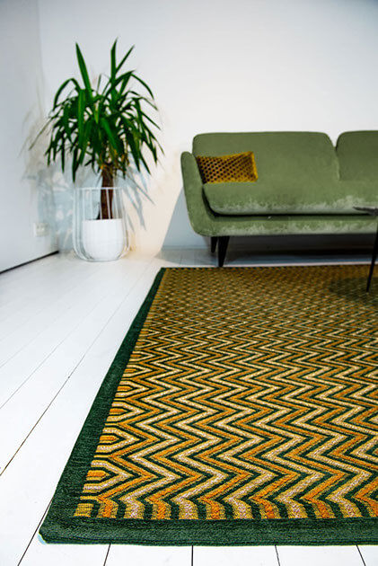 Dolomiti Verde Ferro Premium Rug | Size: 6' 7